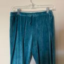 Juicy Couture Teal Velour Y2K Sweatpants Joggers Loungewear Photo 2