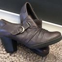 Baretraps  Felisa size 9 brown leather heel booties Photo 2