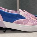 Disney NEW Women's Size 8.5  Angel Stitch Low Top Slip On Shoe Pink Blue GroundUp Photo 9