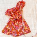 Rococo  SAND Romper Shorts Pink Ruffle Medium Photo 9