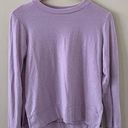 Beyond Yoga Lavender Side Slit Long Sleeve Pullover Photo 0