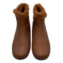 COMFORT VIEW TANSY BROWN LEATHER-LIKE LIGHTWEIGHT BOOTS SIZE 7M Photo 2