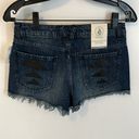 Volcom  High Waisted Denim Cut Off Shorts Photo 1