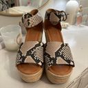 Nine West Snakeskin Wedges  Photo 2