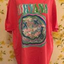 Nirvana NWOT oversized distressed short sleeve graphic T shirt dress size S/M Photo 4