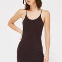 Lacausa  Racer Back Slip Dress Black Medium Photo 2