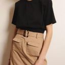 ASTR  The Label Shoulder Pad Crop Top Size Medium Photo 0