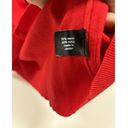 Lane Bryant  Cardigan Women sz 18 20 Red Scoop Neck Long Sleeve Button Up Sweater Photo 3