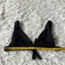 Good American  WOMEN’S SEXY BOOST BIKINI TOP IN BLACK SIZE 1 Photo 3