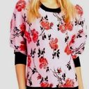 T Tahari NWT  Rose Petal Fashion Pullover Sweater Jumpers Pink Red Floral Photo 1