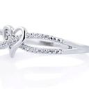 infinity  Heart Ring. Size 7 Photo 2