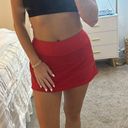 Lululemon Red Tennis Skirt Photo 3