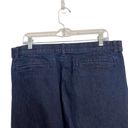 st. john's bay St. John’s Bay Blue Capri Jeans Sz 16 Photo 5