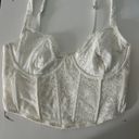 Gilly Hicks Corset Top White Photo 1