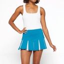 Venus Eleven by  Williams Contrast Pleated Tennis Skirt Size Medium Photo 0