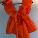 A Top Orange Size M petite Photo 1