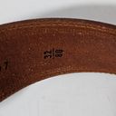 Krass&co The Regent Belt  Cognac Leather Waist Belt Size 32/80cm Photo 6