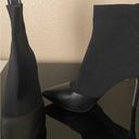 Michael Kors EUC- BLACK VICKY BOOTIES. SOCK HIGH HEELS Photo 3