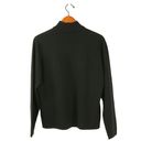 Valerie Stevens  Vintage Merino Wool Pullover Mock Neck Black Sweater L Photo 1