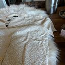 Talbots Stunning  winter white sequined short sleeve sweater Photo 3