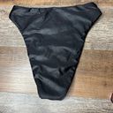 Good American NWOT  Good Waist Reversible High Shine Cheeky Bikini Bottom 1 Small Photo 6