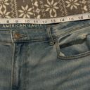 American Eagle Stretch Ripped Mom Jean High Rise 3369 Size 16 Photo 8