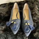 Ann Taylor  Evan Raffia pointed toe flats Sz 8 Photo 0