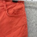 Jones New York  Jeans Capri Pants Coral Chelsea Cuffed Size 6 Petite Photo 10