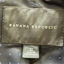 Banana Republic Vintage  Black Velvet Blazer Size 10 Academia Preppy Classic Coat Photo 6