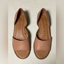 Sole Society  Women’s cut-out tan midi heel leather sandals Size 9 Photo 1