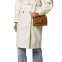 Apparis Kiera Faux Leather Trench Coat in Ivory Large Photo 14