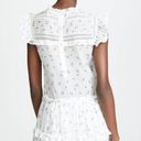 Rebecca Taylor - Floral Lace Silk Blend Flutter Sleeve Mini Dress Wedding Photo 1