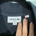 Lacoste  Women's Grey Slim Fit Short Sleeve Polo Size M Photo 2