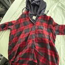 American Eagle Red And Blue Flannel Photo 0