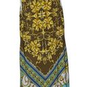 Joseph Ribkoff  Floral Boho Tank Midi Dress Sleeveless Braid Neckline Small Women Photo 0