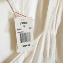 l*space L* Sienna O Ring Cutout Puff Sleeve Midi Dress in White Size S NEW Photo 7