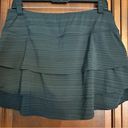 Athleta  dark gray “Swagger” tiered ruffle skort size Large Photo 8