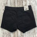 New York Laundry  Denim NWT Black Cut Off Jean Shorts Size 7 Photo 7