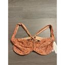 l*space L* Camellia Printed Bikini Top Sz XL NWT Photo 1