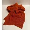 Michael Kors Michael by  Orange Cable Knit Scarf Photo 1