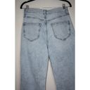 Arizona Jeans Arizona Juniors Jeans Size 7 High Rise Vintage Straight Stonewash Patched Trendy Photo 7