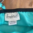 Frederick's of Hollywood Frederick’s of Hollywood Teal Satin Babydoll Lingerie Size Large Photo 4