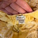 American Eagle Outfitters Mini dress With Bow Tie Back Floral Yellow Photo 1