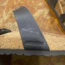 Birkenstock Black Leather Sandals Photo 2