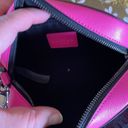 Versace Versus  Small Lionhead Safety Pin Shoulder bag in fluorescent fuchsia NWT Photo 10