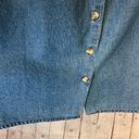 Cabin creek Vintage Deadstock,  denim button down midi skirt, size 8, cottagecore Photo 7