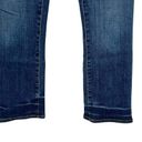 Veronica Beard  Carolyn Cropped Baby Boot-cut Jeans Tuxedo Stripes Blue Tidal 24 Photo 5