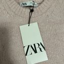 ZARA NWT  baby light pink fluffy sweater Photo 2