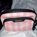 Victoria's Secret Victoria’s Secret Pink Striped Cosmetic Bag Photo 13