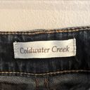 Coldwater Creek  Women’s Dark Wash Straight Leg Jeans Size 14 Photo 2